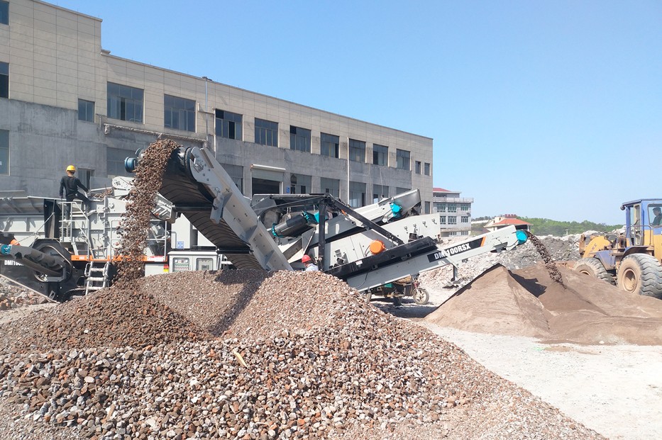 80-100 Ton Per Hour Construction Waste Recycling Production Line Project