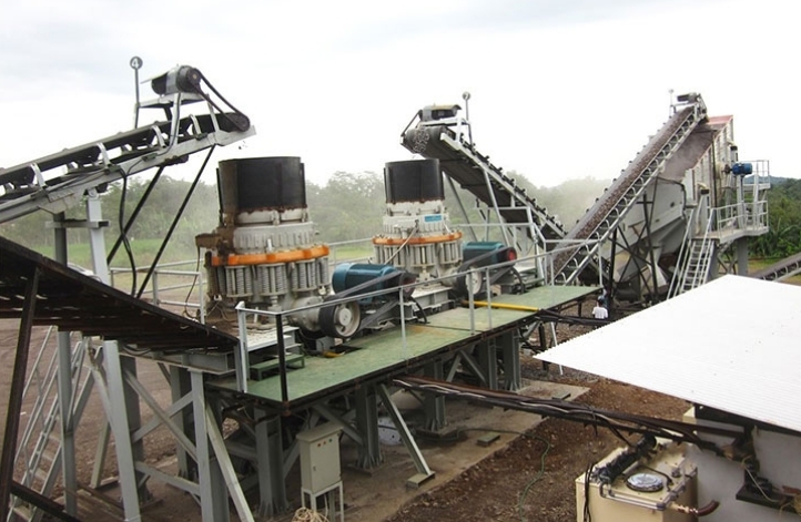 5,000 tons of basalt stone processing production line per day 