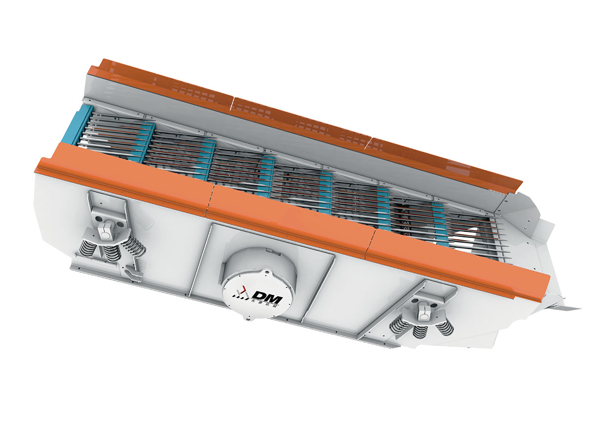 High-frequency composite vibrating screen