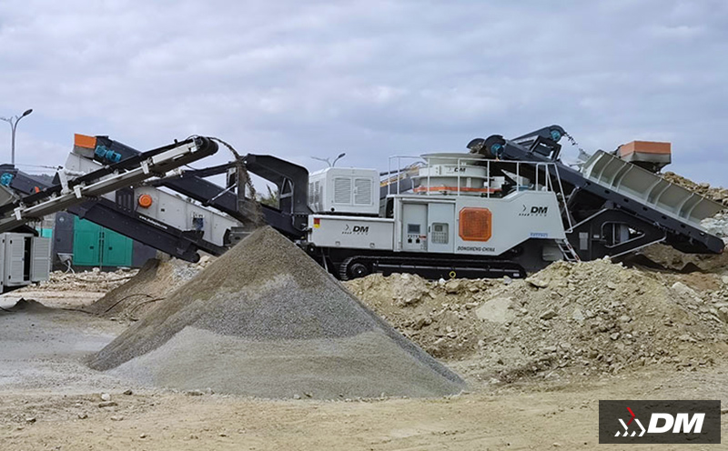 {Tracked Mobile Cone Crusher}