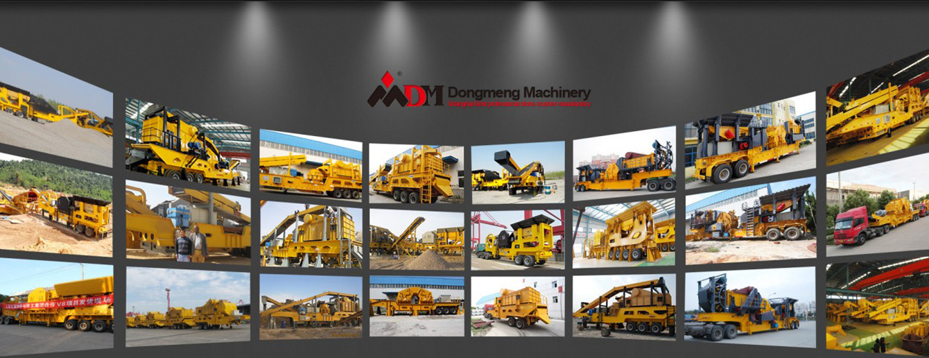 TLD Mobile cone crushing plant(tyre）