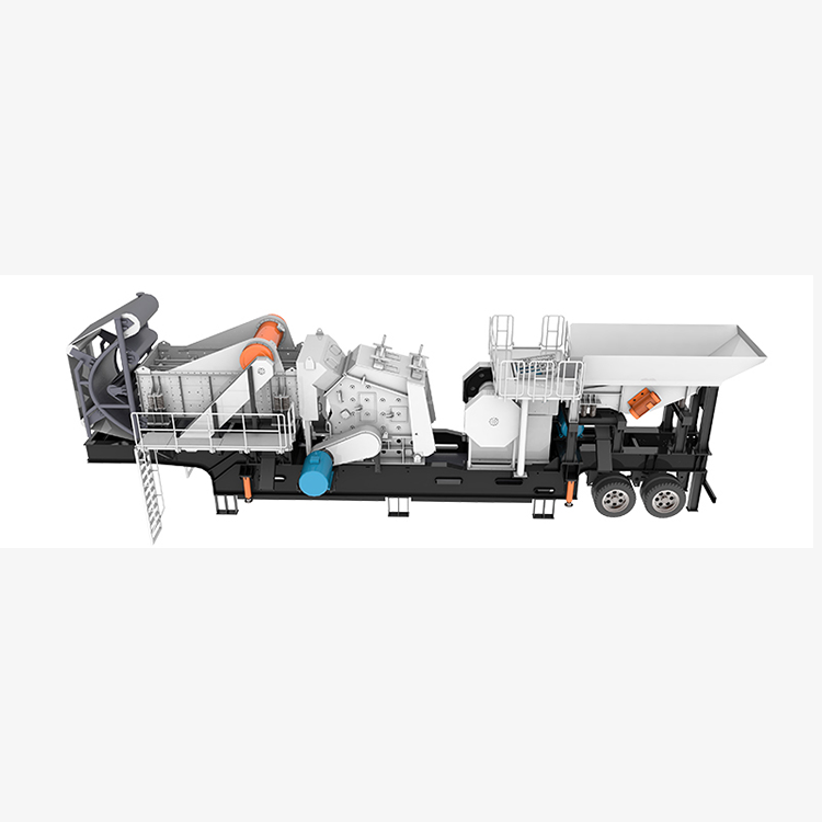TLD Mobile Jaw crushing plant (tyre)