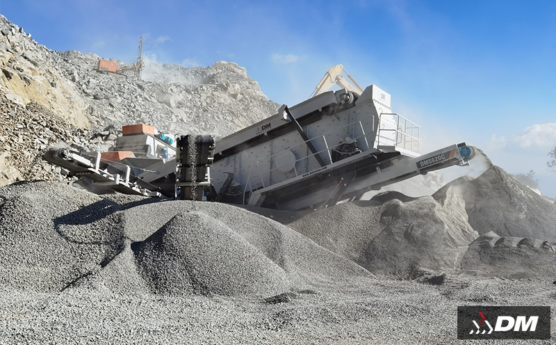 Los equipos móviles de trituración facilitan el tratamiento de los residuos de construcción