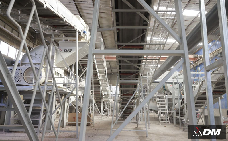 Máquina fabricadora de arena eficiente para áridos de construcción