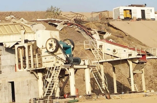 annual output of 400,000 tons of quartz stone crushing and processing production line