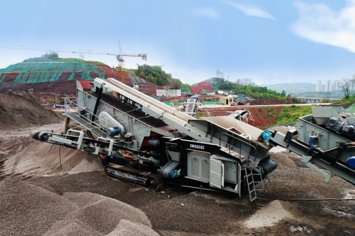 200-250 Ton Per Hour Crawler-mounted Mobile Crushing Production Line for Limestone