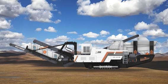 DMI100RS/DMI130RS/DMI160RS Mobile impact crushing station