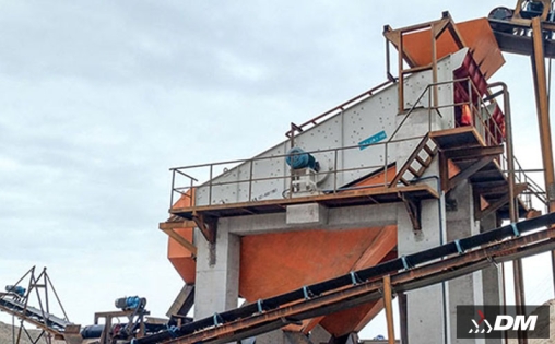 What is a vibrating screen?