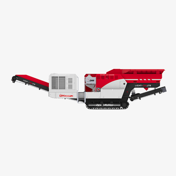 DM-LIGHT Tracked Mobile Small Jaw Crusher