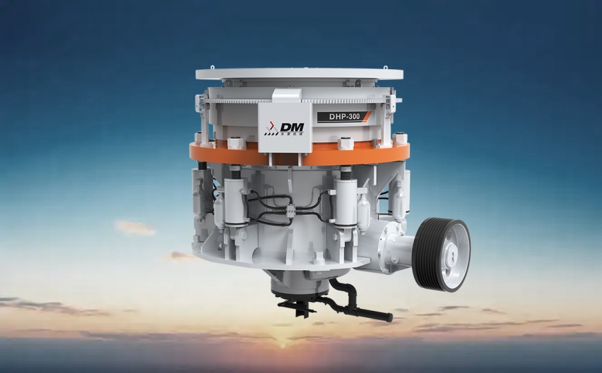 Многоцилиндровая гидравлическая конусная дробилка DHP