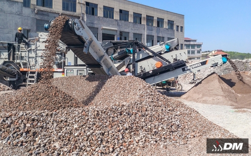 Traitement des déchets de construction à 100 tonnes par heure