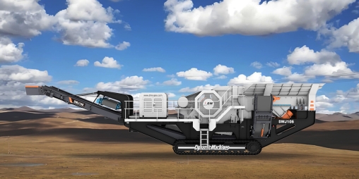 DMJ75H/DMJ106/DMJ106H/DMJ140/DMJ140H Mobile jaw crushing station
