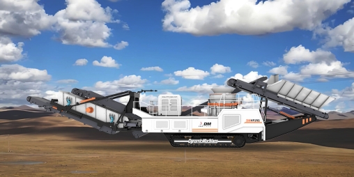 DMHP3RS/DMCH250RS Mobile cone crushing station