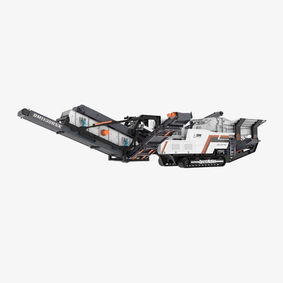 DMI100RSX/DMI130RSX/DMI160RSX Tracked mobile impact crusher all in one machine